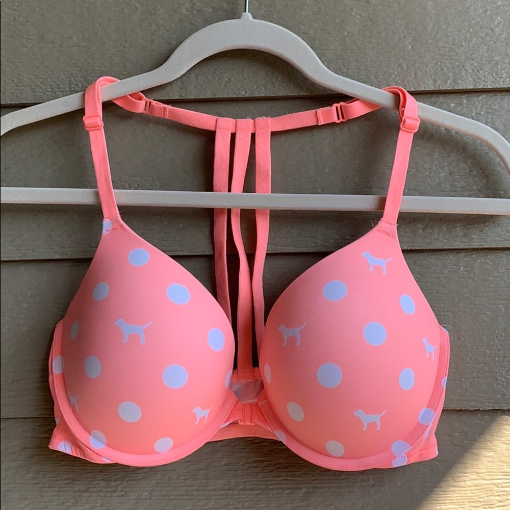 Victoria’s Secret PINK Front-Snap Bra SIZE 34D